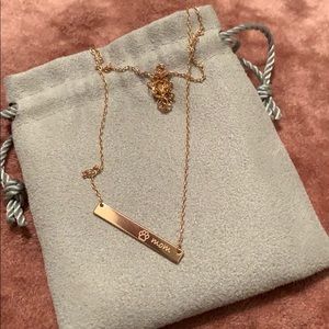 Rose gold plated 925 DOG MOM NECKLACE